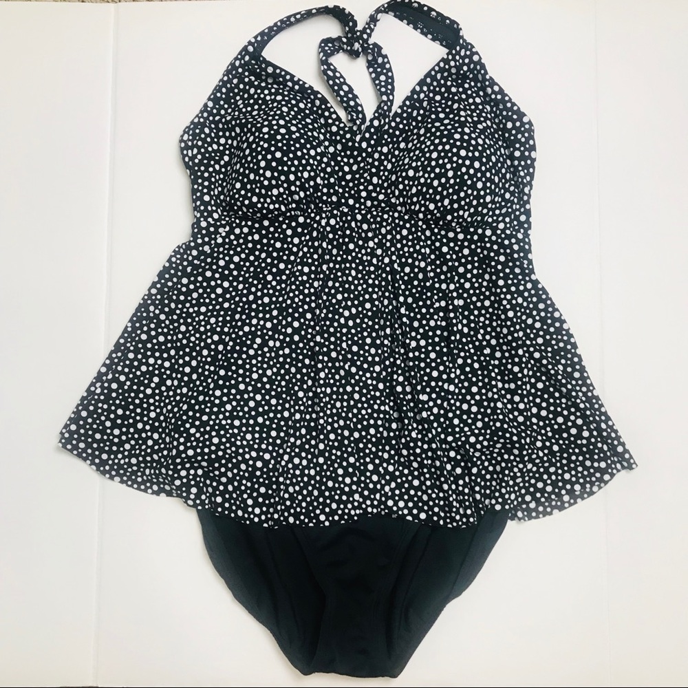 Suddenly Slim Catalina Halter One Piece Swimsuit